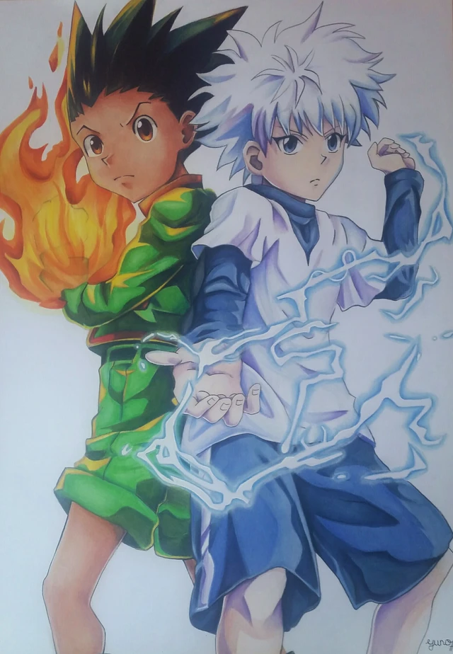 Art Draw Drawing Gon Killua Image By Yuno Rt Art Draw Drawing Gon Killua Image By Yuno Rt