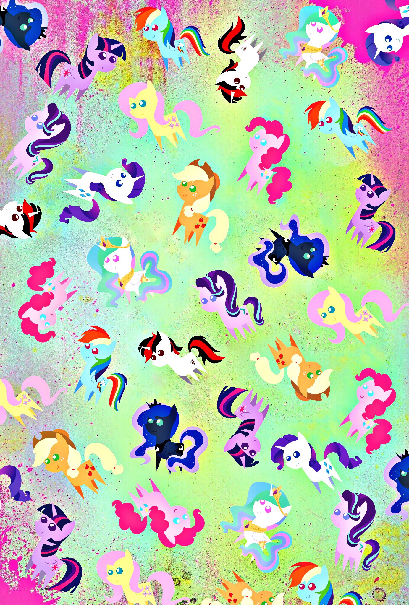 Mlp Pony Wallpaperiphone Pinkypie Mylittlepony Rarity